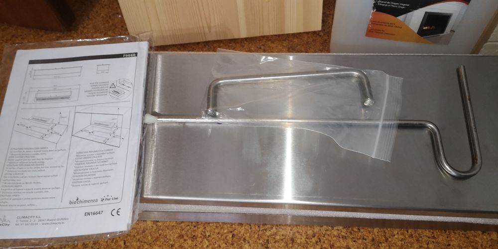 Vendo bloco de combustão bioetanol para lareira