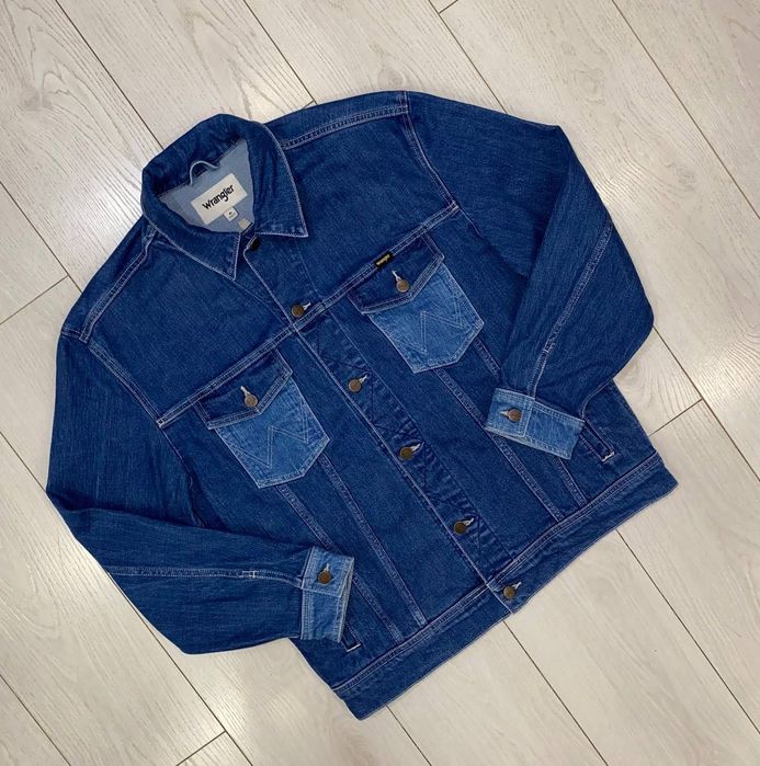 чоловіча джинсова куртка Wrangler Limited Edition вказаний розмір M