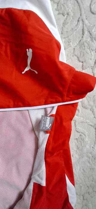 Оригінальна Вітровка Puma (Олімпійка) Red/White Team/Sport