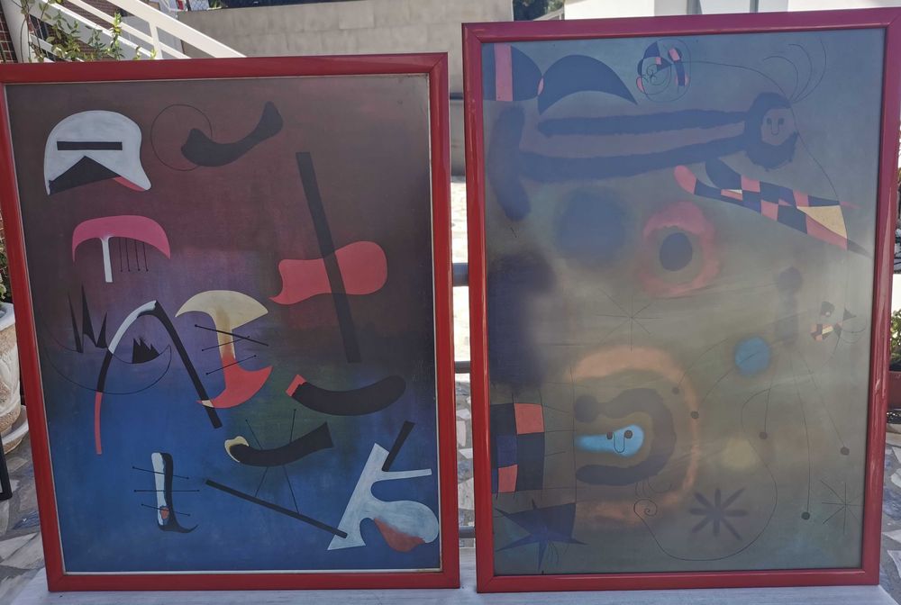Conjunto de Quadros e Molduras para decoração de Pub