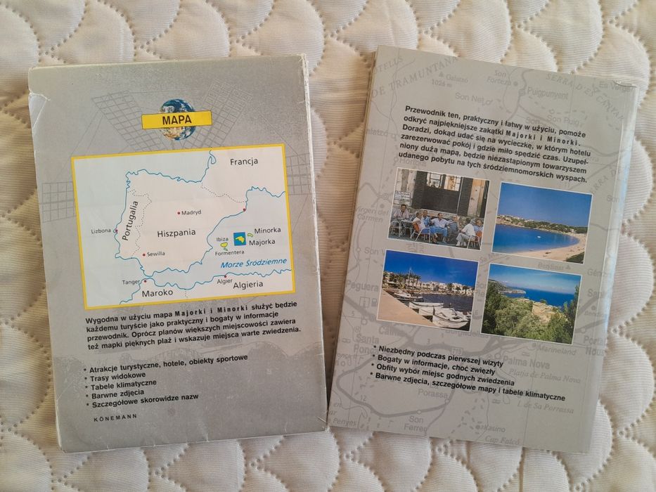 Przewodnik i mapa " Majorka I Minorka"
