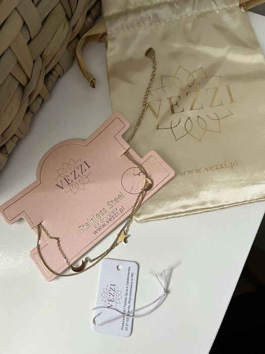 Nowa bransoletka na kostkę nogę vezzi