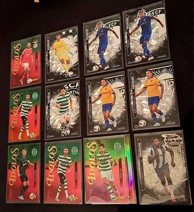 Cartas futebol Ídolos