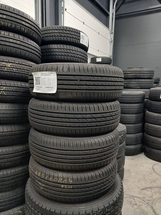 Літні шини БУ 185/60 R14  NEXEN  N Blue HD Plus, Склад шин з Європи