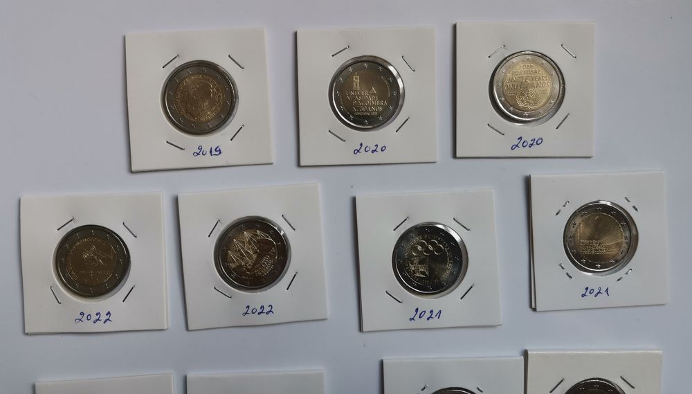 Moedas comemorativas de Portugal de 2€