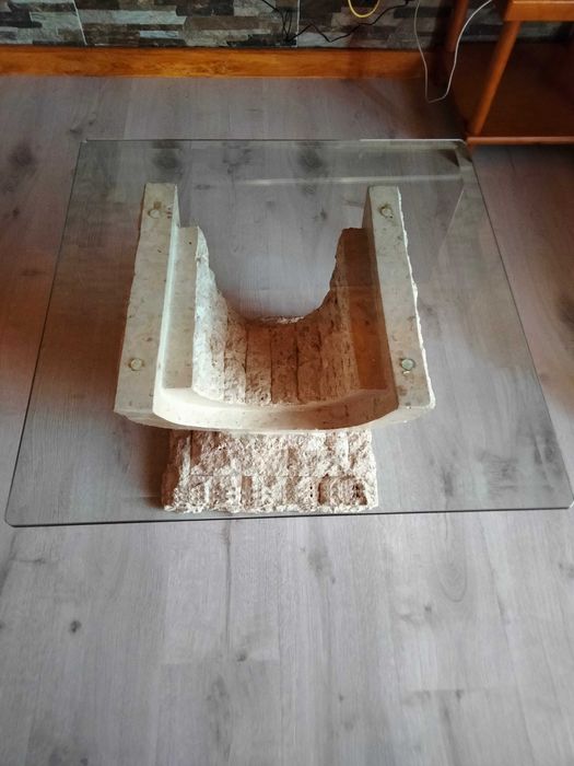 Stone-legged coffee table64551176884610122