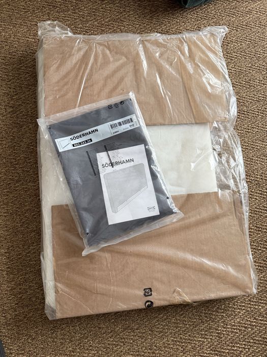 Sofa IKEA SÖDERHAMN – narożna, ciemnoszara