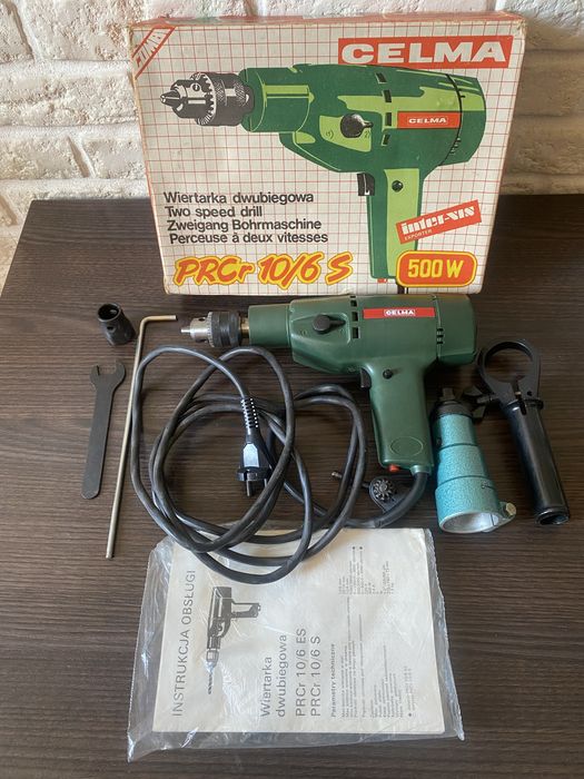 Wiertarka celma PRCr 10/6S  500W nowa
