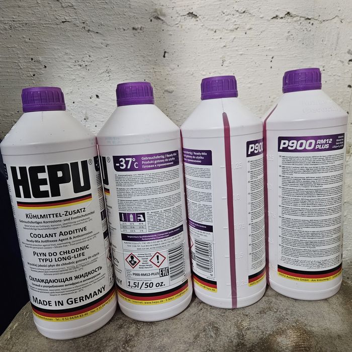антифриз HEPU G12+ PLUS