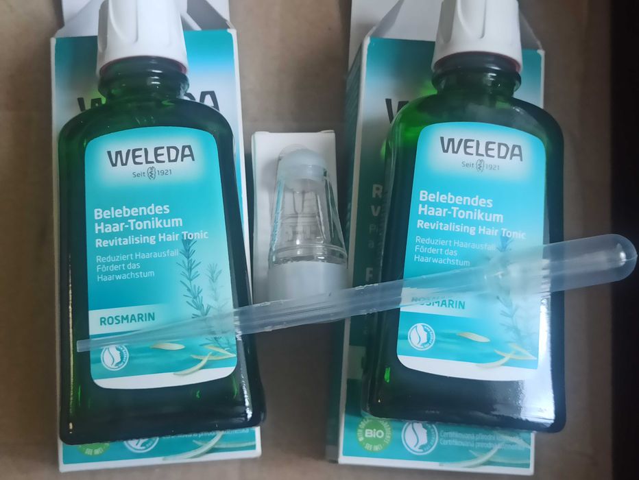 Weleda rosemary тоніс+аппликатор+пипетка,100 ml+1(6ml)+1 (3ml)