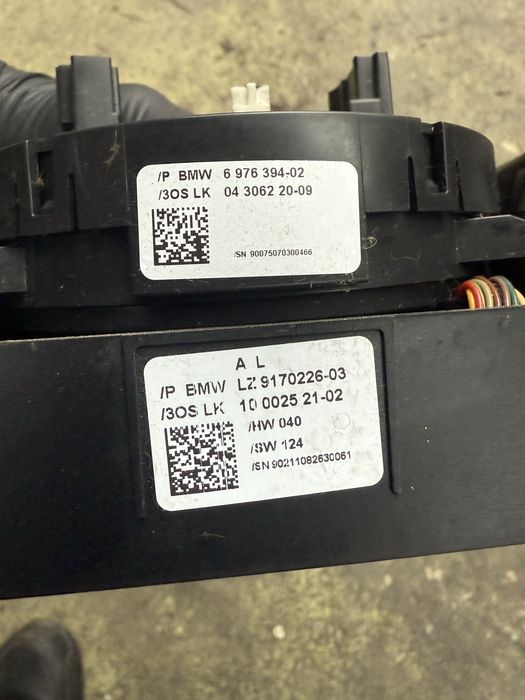Czujnik kata skretu tasma pajak przelacznik bmw e60 e61 lift