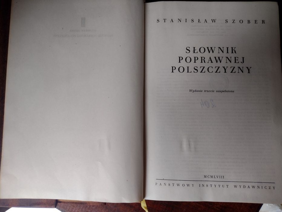 "Słownik poprawnej polszczyzny"