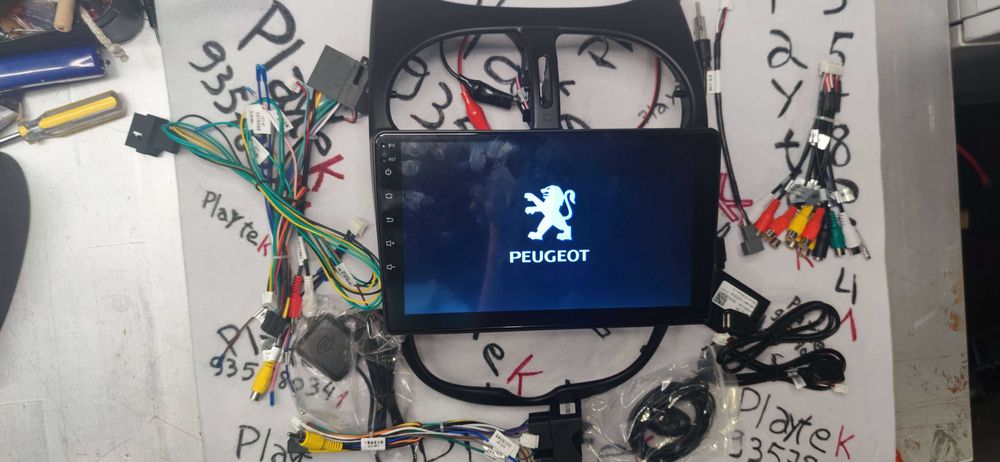 Radio 2 DIN Android para Peugeot 206 - Novo Garantia