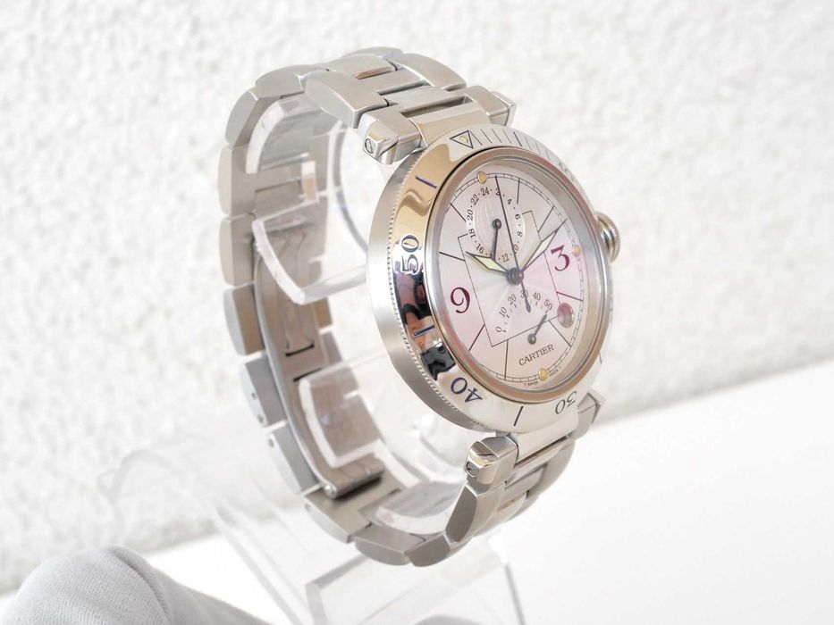 Cartier Pasha Power Reserve GMT 38 мм