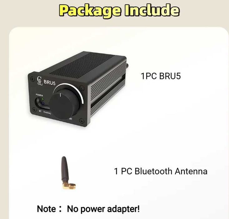 BRU5 300 Вт + 300 Вт TPA3255   UI DSP