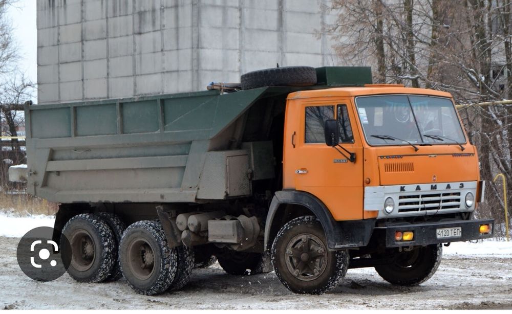 Песок, щебень, отсев,Перегной сыпец,Чернозем, Пісок щебінь ЗИЛ КАМАЗ