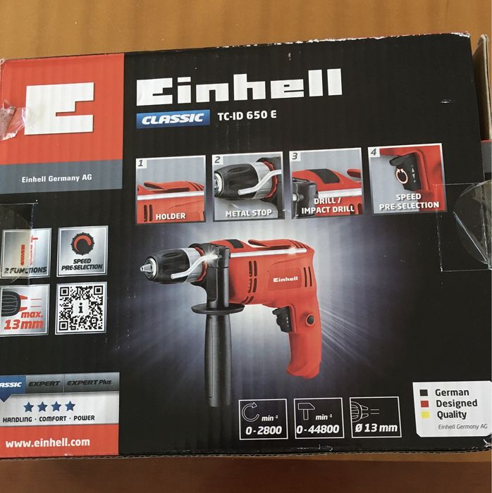Дриль ударний Einhell TC-ID 650 E
