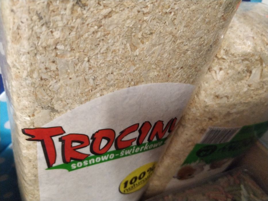 Ściólka, trociny, gryzonie , króliki, higiena, eko