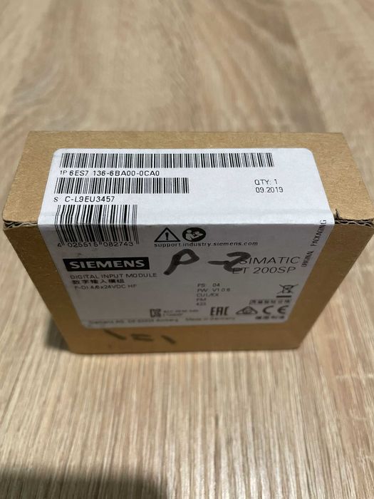 Siemens 6ES7 136-6BA00-0CA0 FAILE SAFE ET 200SP 2 szt