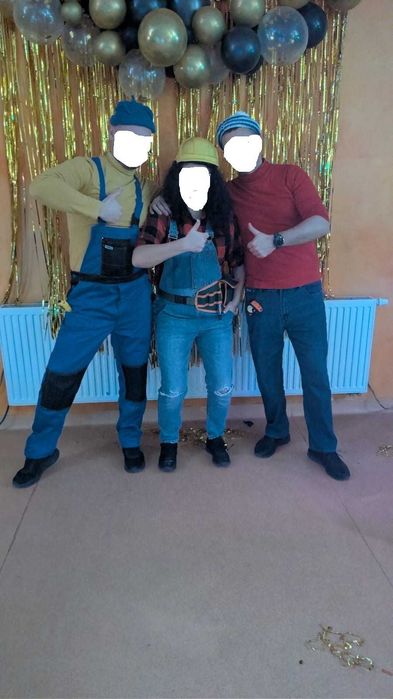 Kostium karnawałowy, bajka sąsiedzi, PAT MAT