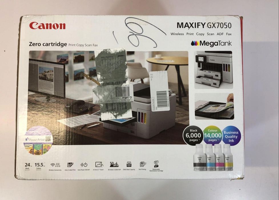 Canon MAXIFY GX7050 MegaTank Drukarka 4w1 WiFi Duplex Niskie Koszty
