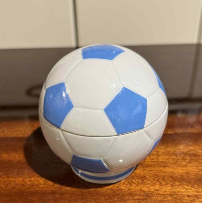 BOGUCICE Ceramiczna piłka-popielniczka z epoki PRL