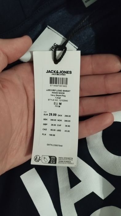 Худи JACK JONES оригинальная