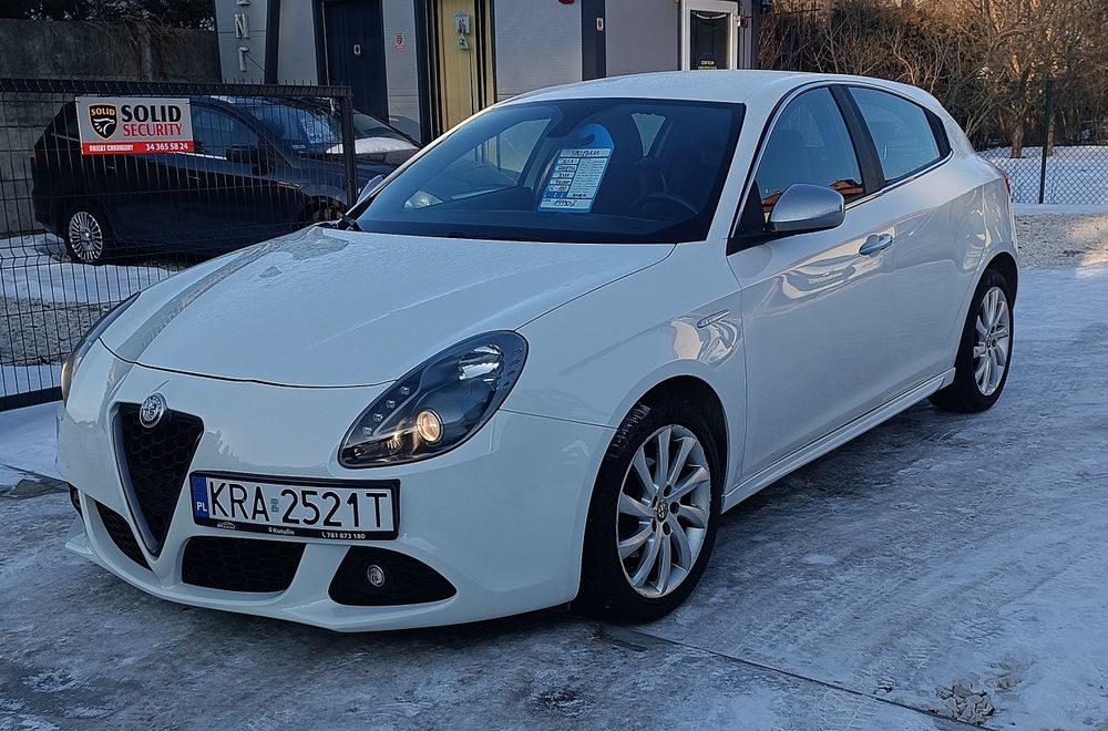 Alfa Romeo Giulietta 1.4 T 120 KM# SKÓRA # Czarna podsuwitka #