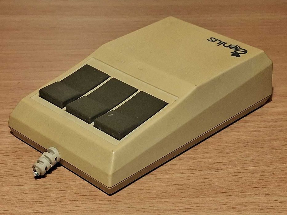 Мышь компьютерная шариковая Genius Mouse GM-6 не рабочая