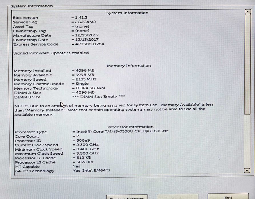 Dell Latitude 7480 i5 7300U 2,6GHz