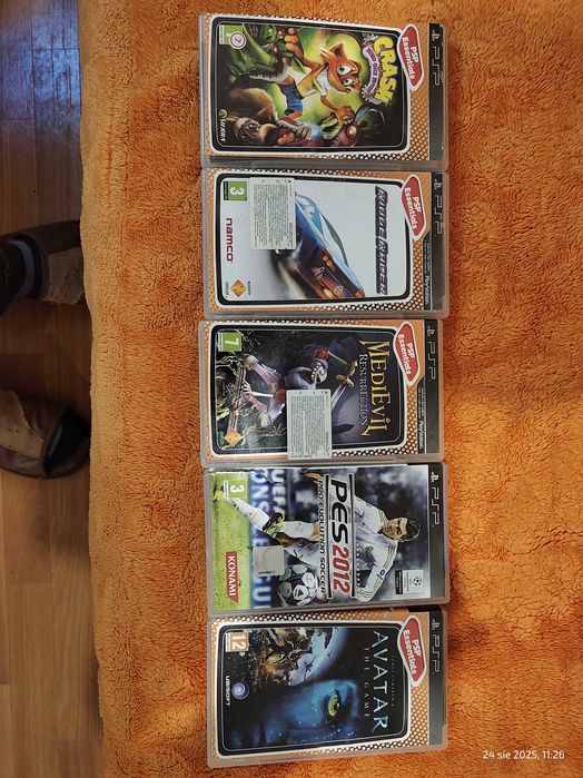 Gry PSP kolekcja.
