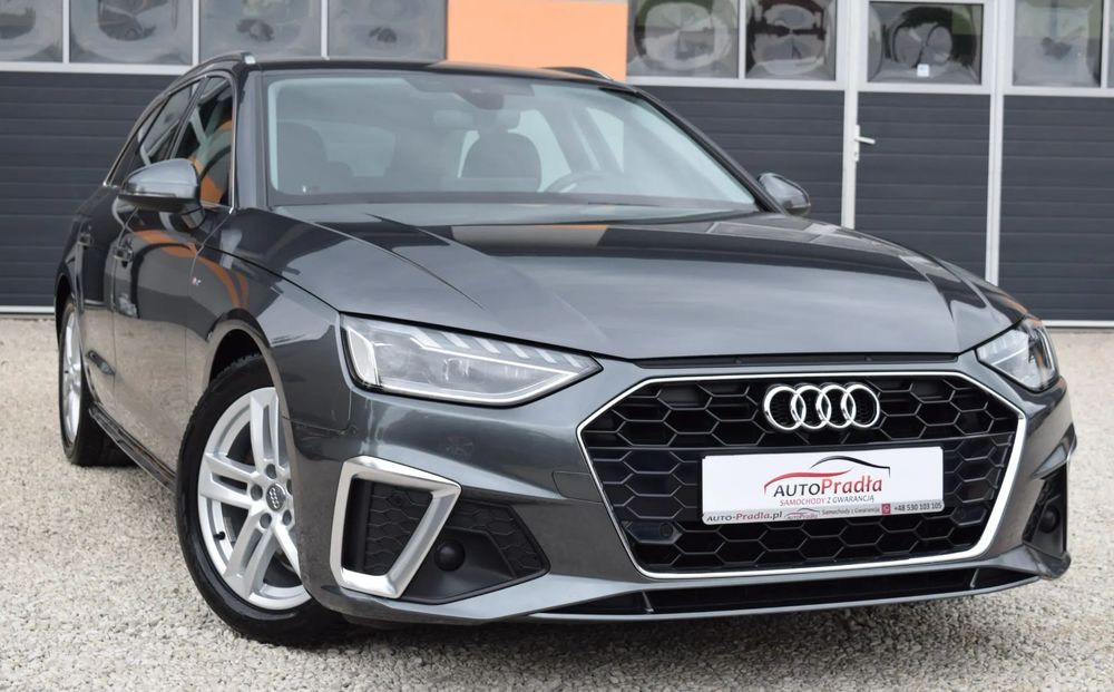 Audi A4 Avant 2.0 TDI S-tronic S-Line Fuul Ledy Matrix Łopatki VAT-23%