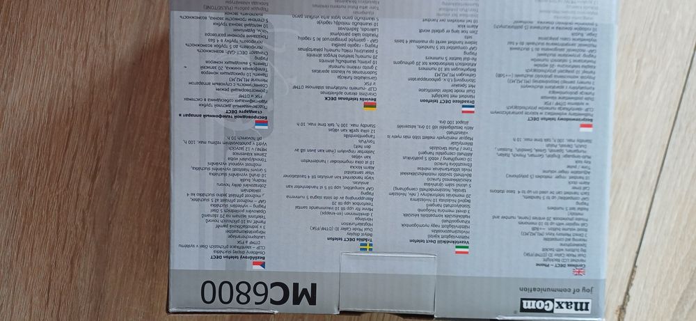 Telefon maxcom mc 6800 dla seniora