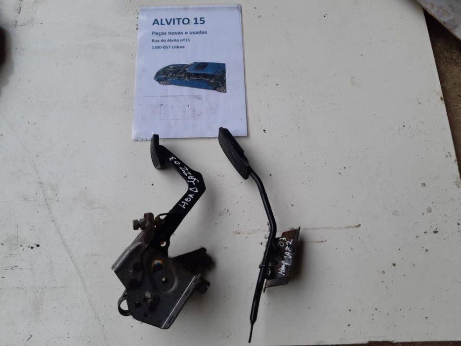 pedais para Honda Jazz