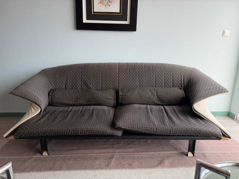 Sofá Postmodern Italian Saporiti Sofa, Mauro Lipparini