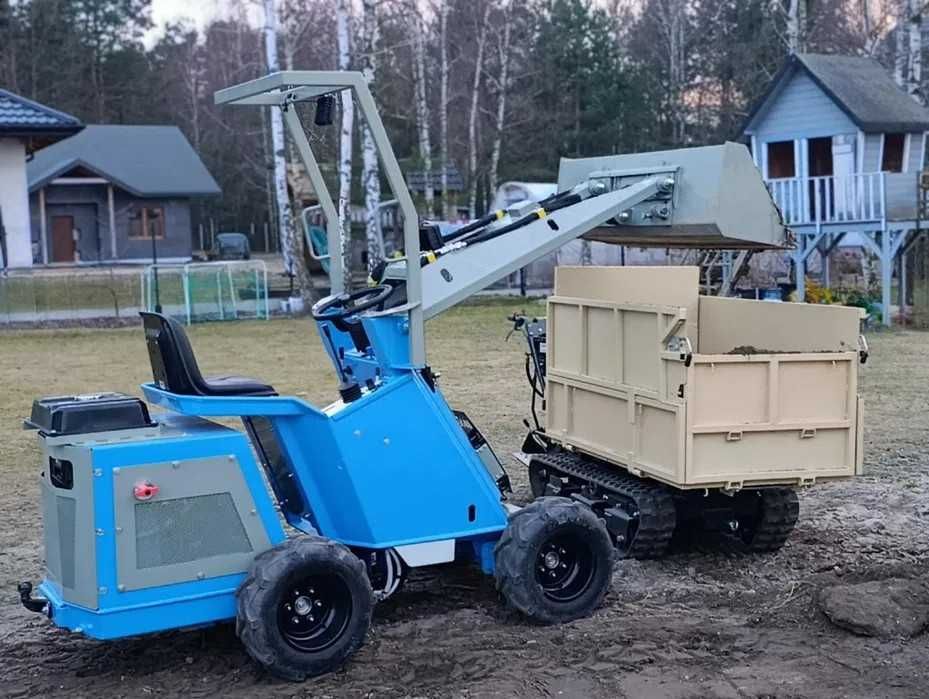 Mini ładowarka ładowarka przegubowa Wypożyczalnia