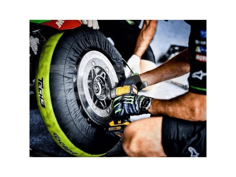 Mantas de aquecimento para pneus marca capit track day
