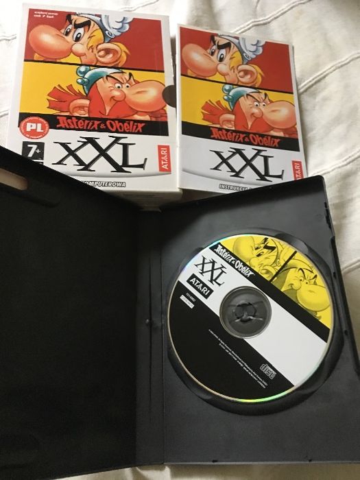 Gry dla dzieci na PC używane 6szt.,różne Asterix,Kajko&Kokosz,StarWars