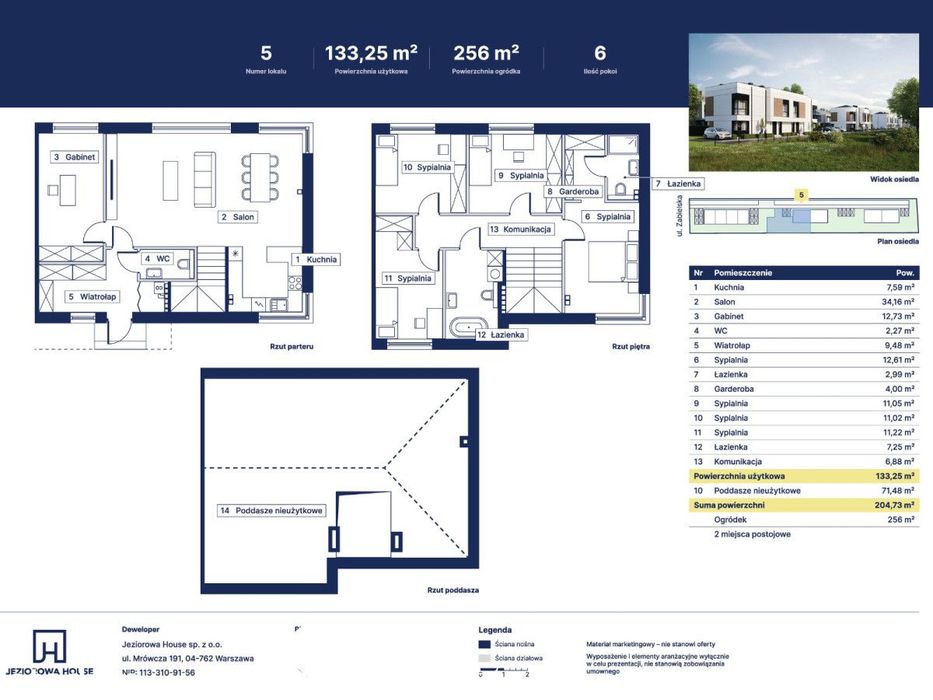 0% prowizji | Bliźniak | 205 m2