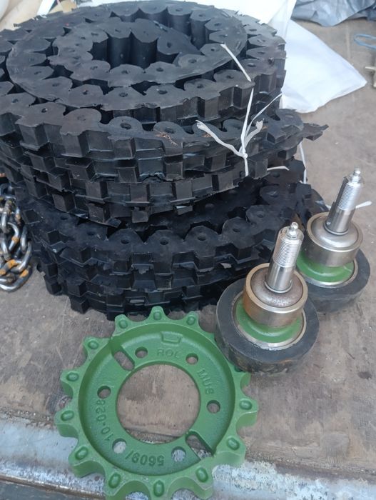 Koło podporowe tasma gumowa przenośnik sprzegło anna  gabelki