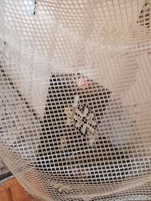 Гардина короткая