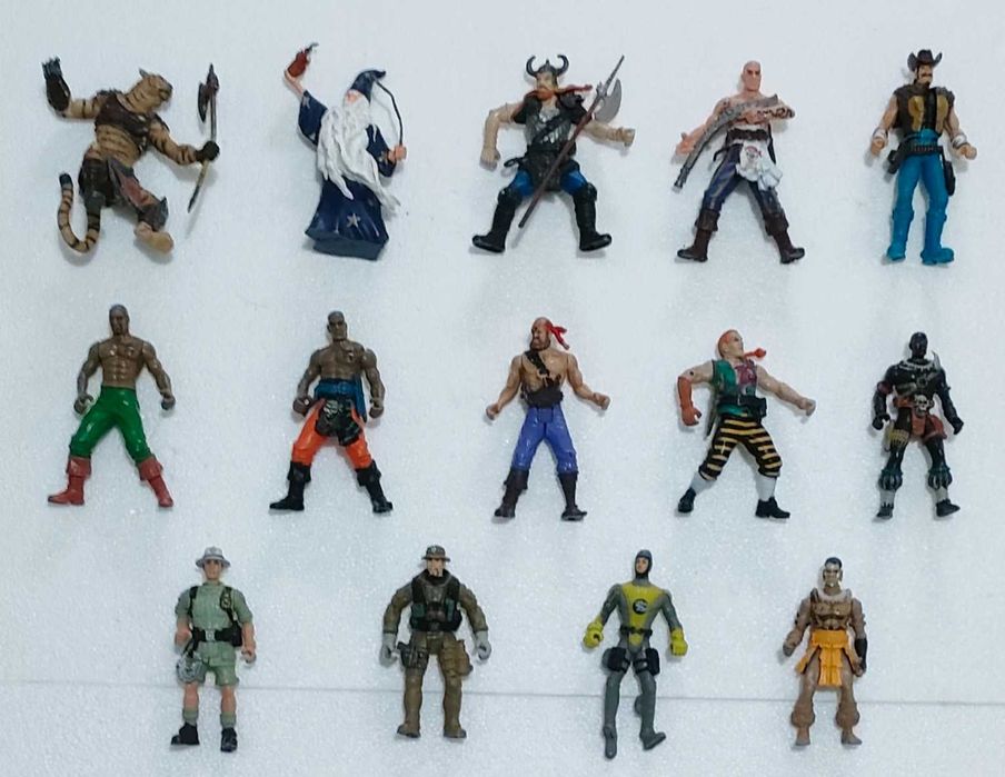 Figuras - Ação - 1 - He - Man - Kamen Riders - Moto Ratos  - G.I.JOE - Chap Mei