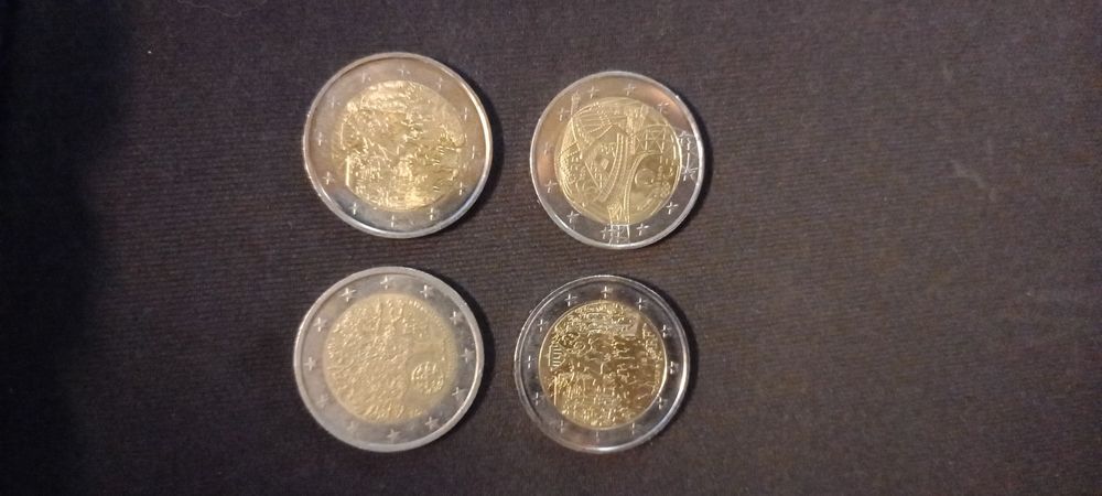 Moedas 2€ comemorativas 1