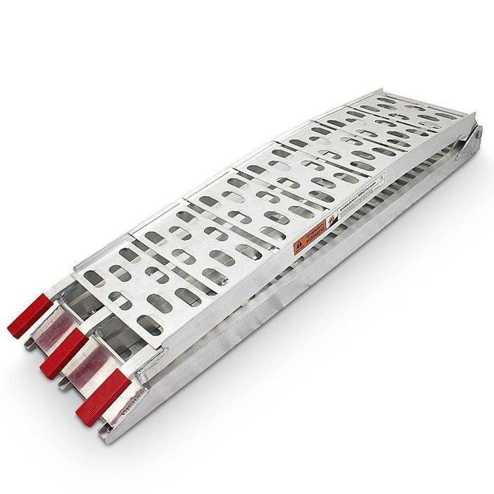 ALUMINIOWE składane RAMPY załadunkowe najazdowe 680kg 228cm 2szt