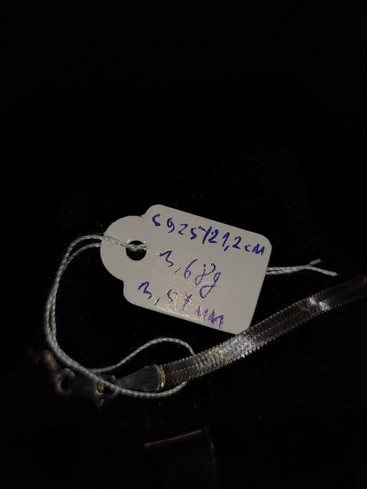 Bransoletka srebrna 925 w splocie żmijka