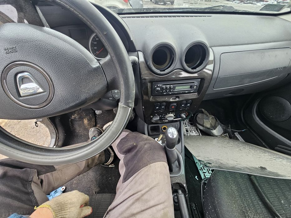 Duster I deska konsola kokpit air bag