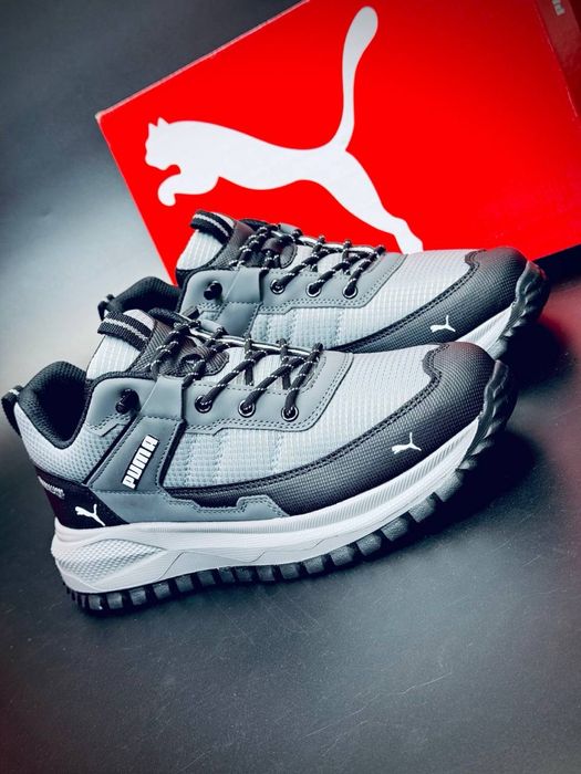Трекинговые кросовки Puma/кроссовки пума мембрана/пума мужские кожаные