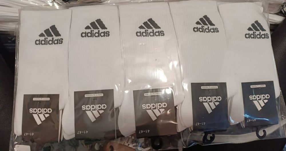 10 par nowych skarpetek Adidas
