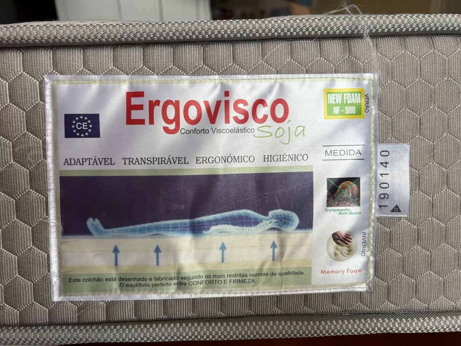 Colchão viscoelastico soja