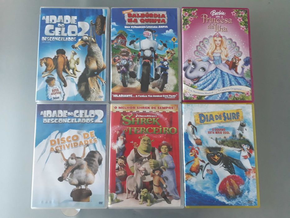 DVD's de animação